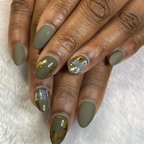 30 Best Olive Green Nail Design Ideas You Should Check