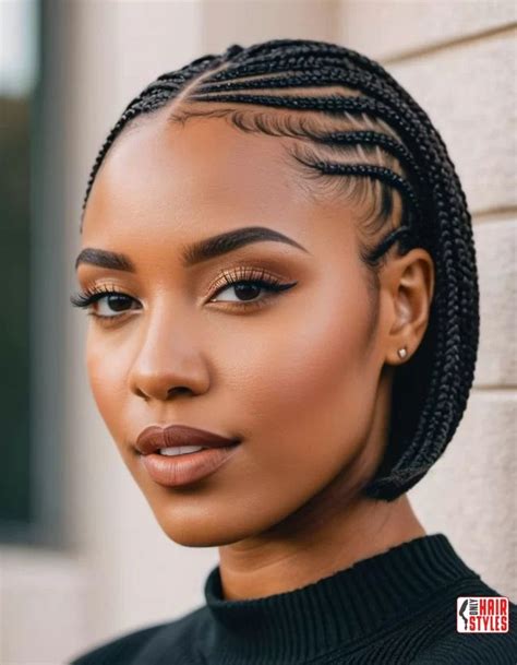 Short Natural Haircuts For Black Women With Round Faces | Braids for