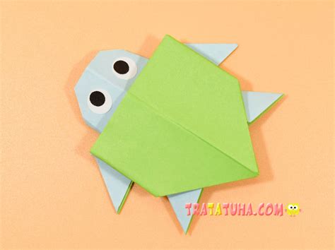 origami turtle origami sea step  step