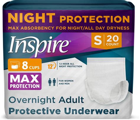 Amazon.com: Inspire Adult Diapers Women or Men - MAX Absorbency | Our