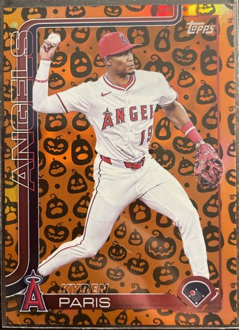 kyren paris jack olantern  prices  topps update