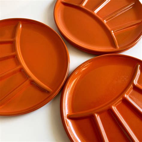 orange enamel plates  lawrence konopka blog