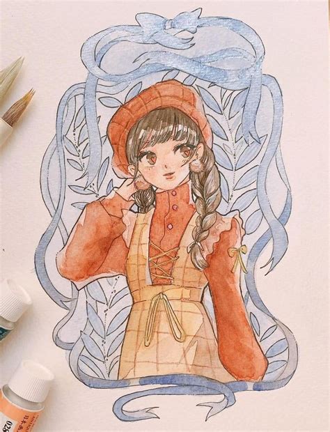 cute rwatercolor