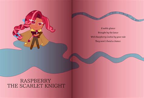 Raspberry The Scarlet Knight cover page by AlePrincessPeachy on DeviantArt
