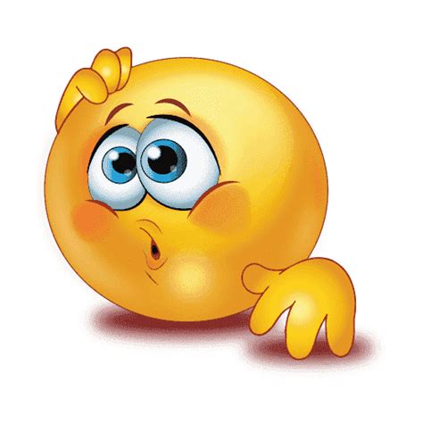 Confused Emoji PNG Images Transparent Free Download