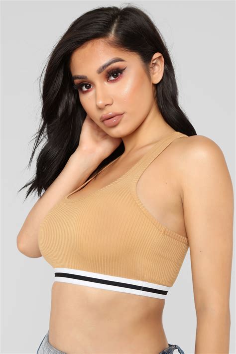 Gianna Lounge Sports Bra - Mustard | Fashion Nova