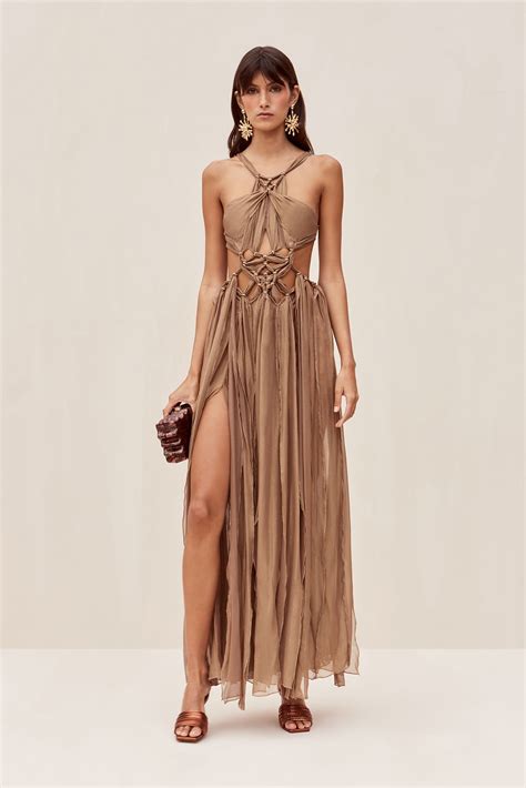 ALEXA GOWN - GOLD – CULT GAIA
