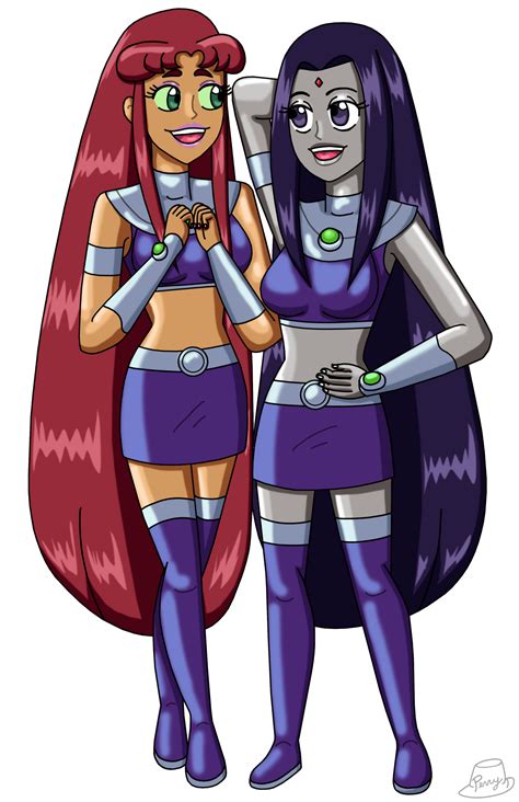 Raven x Starfire on Raven-X-Girls-Club - DeviantArt