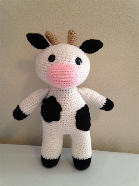 Cow stuffed animal, Cow stuffie, cow lovers, cow present, farm animal ...