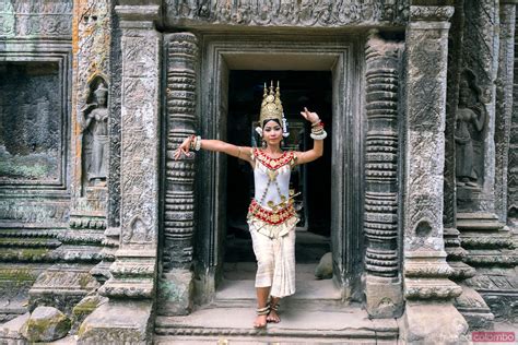 - Khmer Apsara dancers posing, Angkor wat, Cambodia | Royalty Free Image