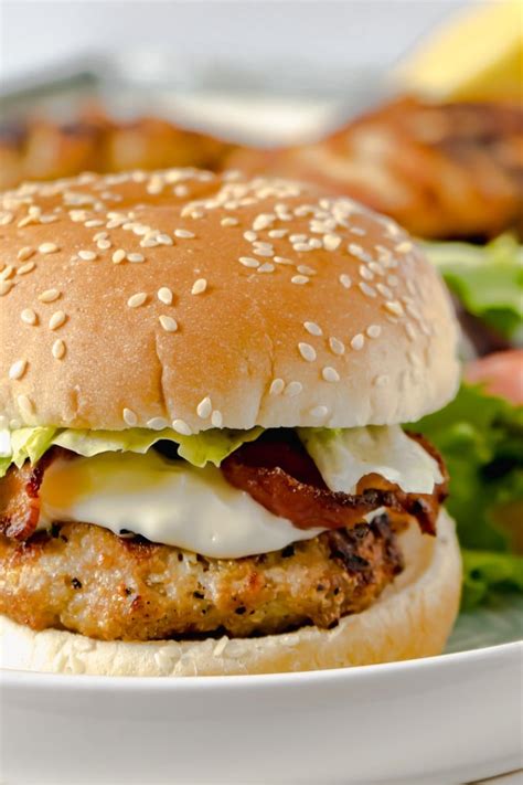 recipe  ground chicken burger recipes