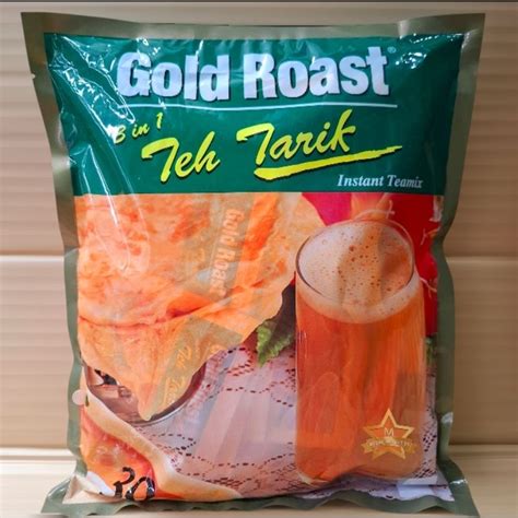 jual gold roast teh tarik gr goldroast milk tea  instant teamix