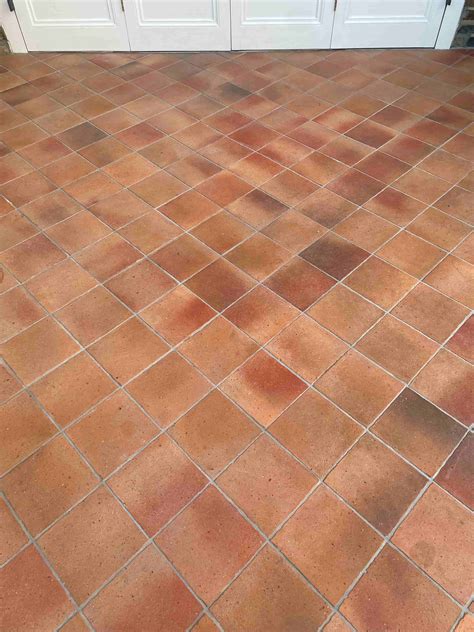 Terracotta Conservatory Floor Deep Cleaned and Sealed in Herne Hill