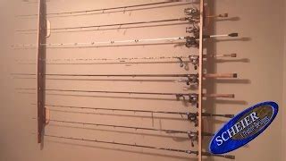 fishing rod wall rack plans - Woodworking Challenge