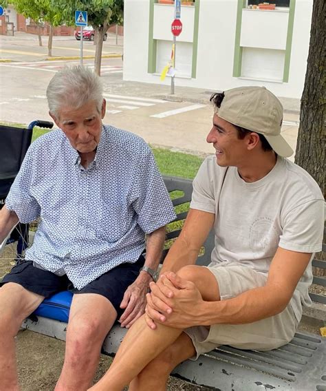 Marc Márquez toca la fibra hablando de su abuelo Ramón, el recuerdo más