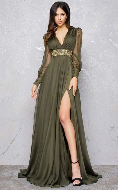 Pin on Evening dress | Prom dresses long with sleeves, Fashion dresses ...
