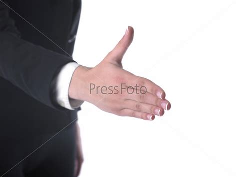 Фотография на тему Рука, протянутая для рукопожатия | PressFoto