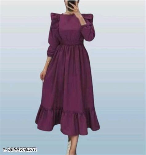 woman long dress