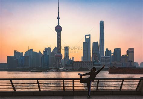 Sunrise In Shanghai Picture And HD Photos | Free Download On Lovepik