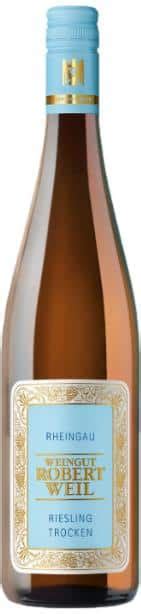 robert weil rheingau riesling trocken   oak barrel