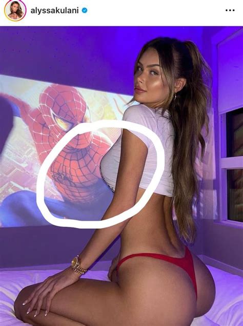 photoshop   spider mans costume morphed    boob lol