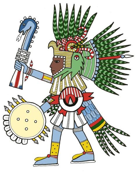 Huitzilopochtli by NaliZen on DeviantArt