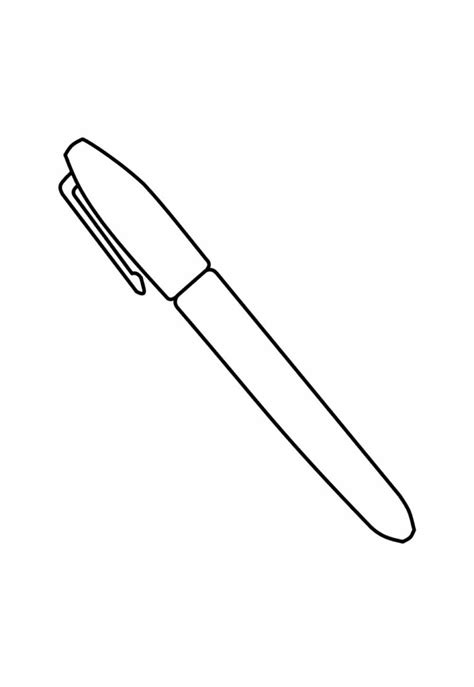 Desenhos de Caneta para colorir - Bora Colorir