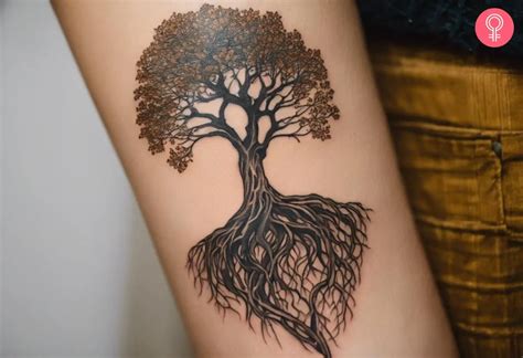 tree root tattoo bronctattooauscom