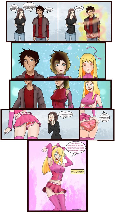 TG Comic - TF Love comission by TheMightFenek on DeviantArt