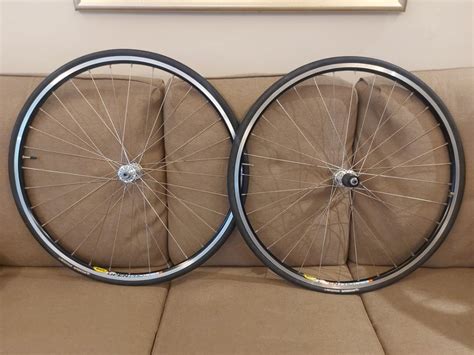 Mavic open pro wheelset, Sports Equipment, Bicycles & Parts, Bicycles ...