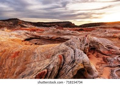 Vermilion Cliffs National Monument Landscapes Sunrise Stock Photo (Edit ...