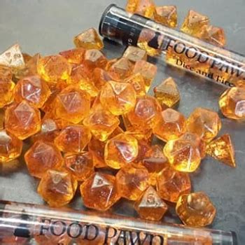 Gummy dice