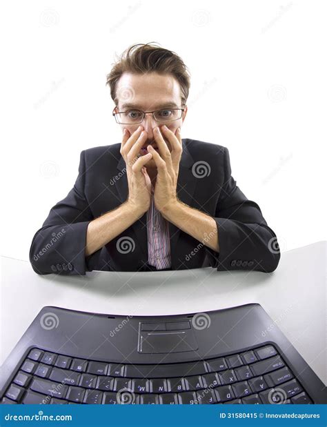 Shocked stock image. Image of person, businessman, office - 31580415