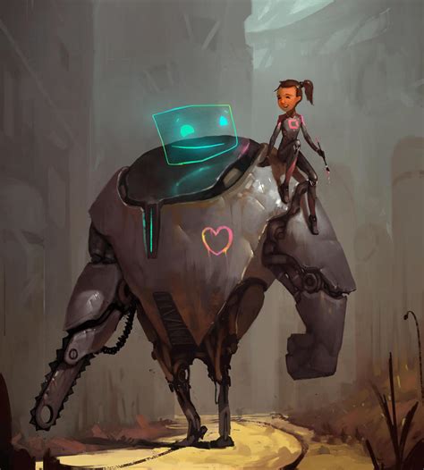 a girl on bot by norbyscook on DeviantArt