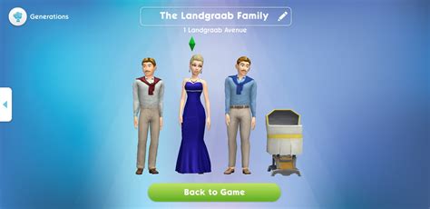 Meet the Landgraab family minus Nancy haha : SimsMobile