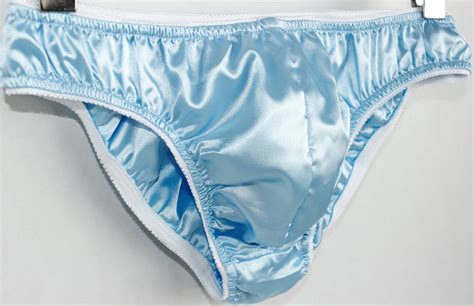 Adult sissy Low Rise Bikiny Satin Panties Custom made specially made