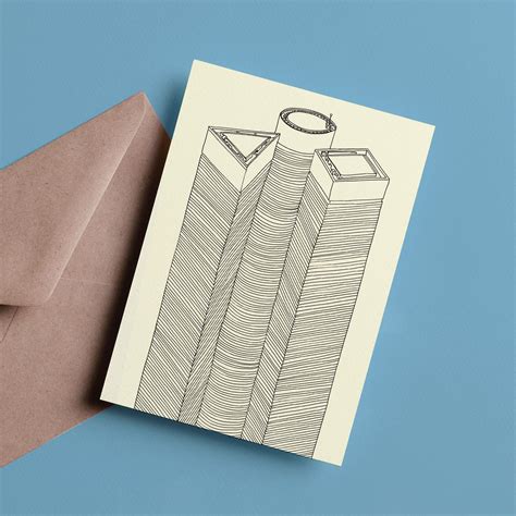 Tel Aviv - Azrieli Center - Citykat Stories Shop- Postcards with envelope