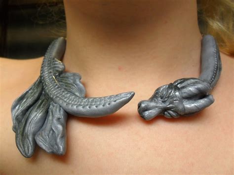 Daenerys Targaryen Dragon Necklace Khaleesi Collar Necklace - Etsy