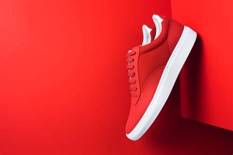 Why These Scariingly Red Sneakers Are The Hottest Thing That Makes You Blush And BLOCK