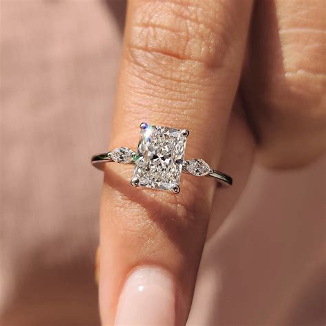 radiant cut diamond travel ring 6