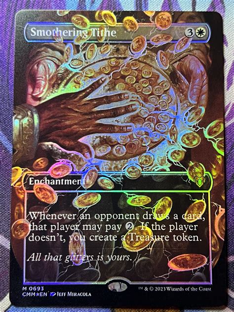 Smothering Tithe CMM Full Art Foil – Bootleg Mage