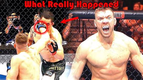 SHOCKING!!! What Really Happened (Robert Whittaker vs Dricus Du Plessis ...