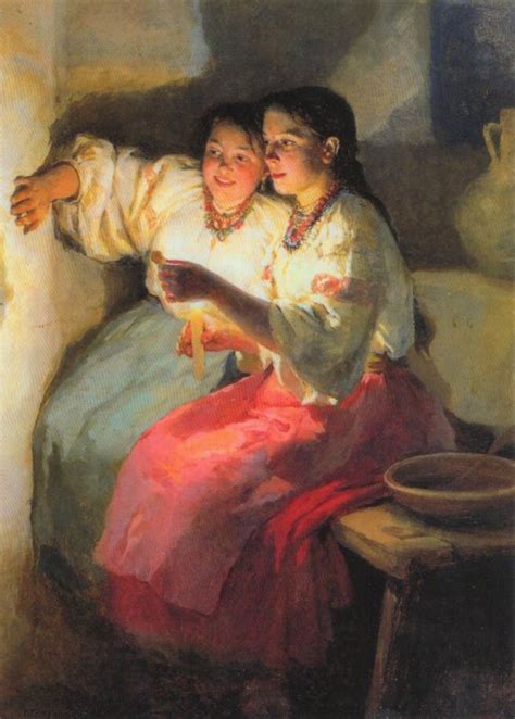 19th century Russian Art & Portrait Painting: eyes are the window to ...