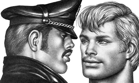 world  leather  tom  finland created  legendary gay aesthetic