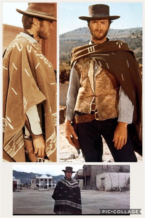 Clint Eastwood Good Bad Ugly Poncho