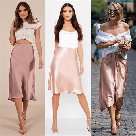 Looks Com Saia De Cetim Midi - Saia cetim midi: looks incríveis · Anatomia de uma leitora