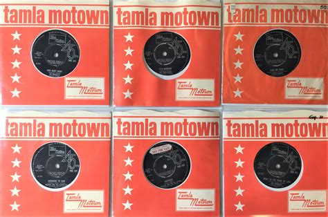 Lot 223 - TAMLA MOTOWN - 1965 UK 7" COLLECTION (TMG