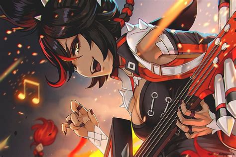 Let's rock with Xinyun | Genshin Impact HD wallpaper download
