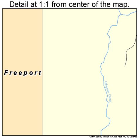 Freeport Florida Street Map 1224825