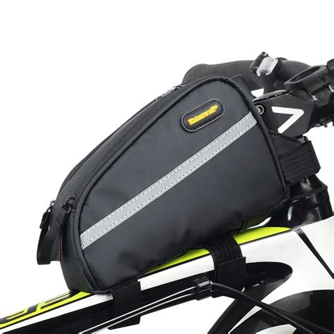 rhinowalk bicycle waterproof top tube bag mountain bike stem pannier